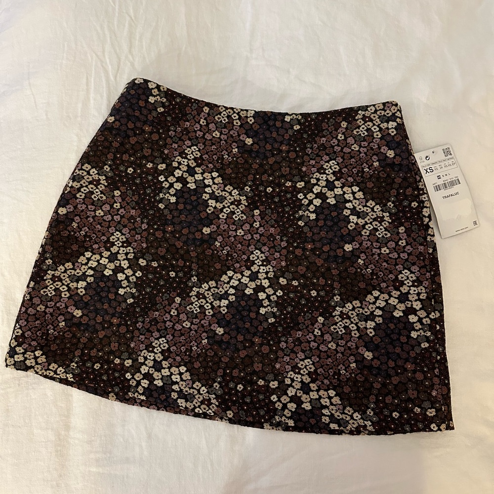 Zara Floral Skirt - XS